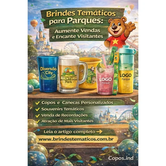 Brindes Temáticos para Parques: Como Aumentar Vendas e Encantar Visitantes Brindes Temáticos para Parques: Como Aumentar Vendas e Encantar Visitantes